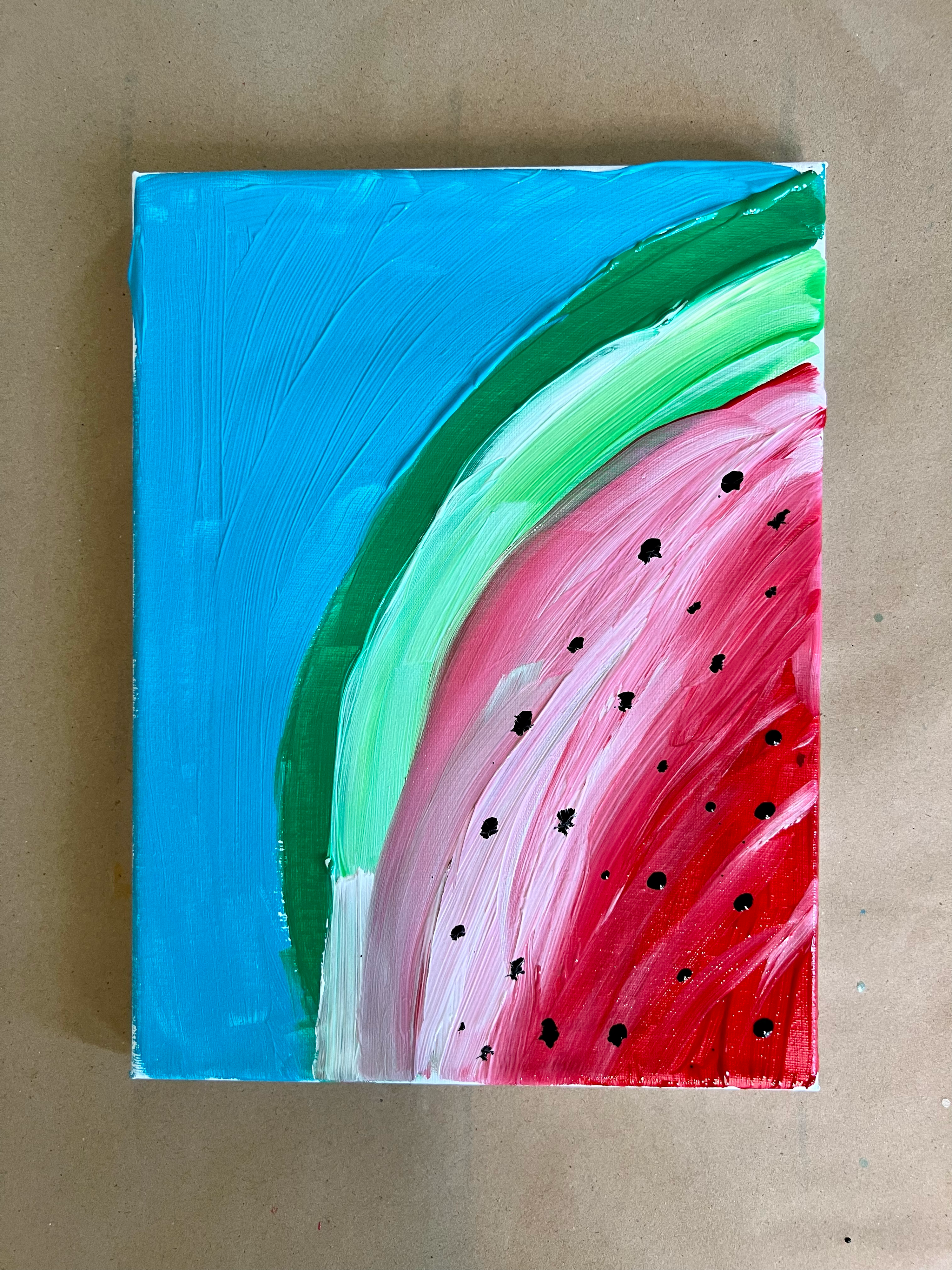 🍉Watermelon Slice Painting🍉